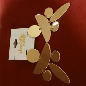 Charlotte russe Earrings. Lots of movement and shine.